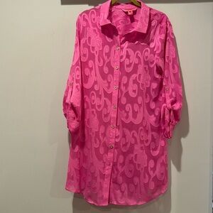 Lily Pulitzer Natalie Shirtdress Cover-Up